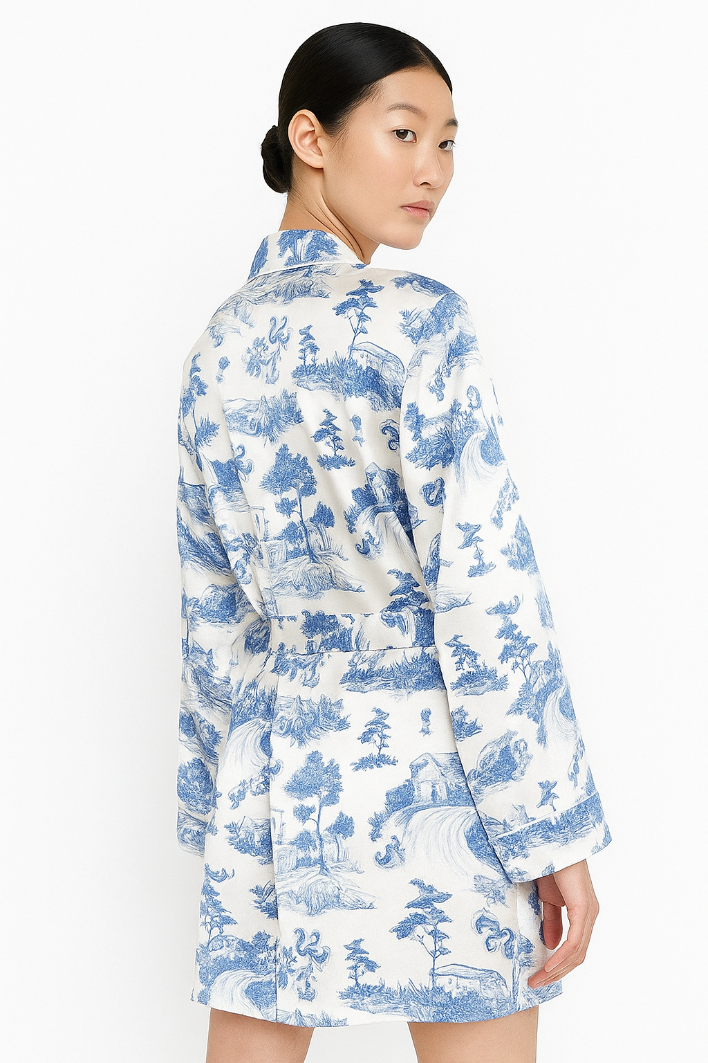 Silk Evening Robe