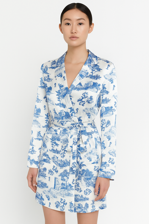Silk Evening Robe